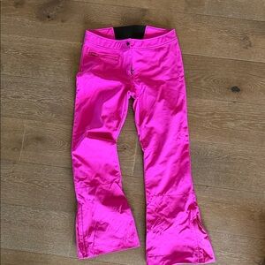 Obermeyer Hot Pink Boot Flare Pants